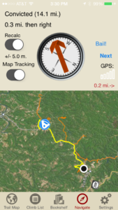 Like a local who's been there and done that, rakkup guides you turn by turn to your desired climb at the Red River Gorge.
